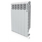 Радиатор биметаллический секционный Royal Thermo Revolution Bimetall 500 - 6 секции (RTRB50006)